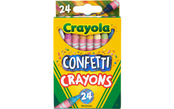 24 Count Crayola Confetti Crayons