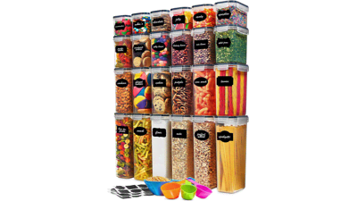 24 Pack Airtight Food Storage Container Set