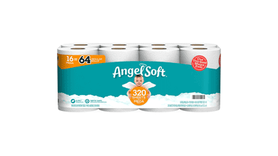 Angel Soft Toilet Paper 16 Mega Rolls
