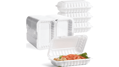 Clamshell Food Containers 50 Pack