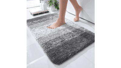 Extra Soft and Absorbent Microfiber Bath Rugs