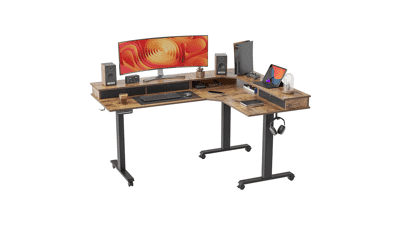 FEZIBO Triple Motor 63 inch Standing Desk