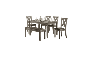 Homelegance 6-Piece Pack Dinette Set