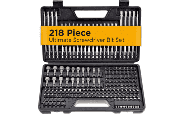 Jackson Palmer 218 Piece Screwdriver Bit Set