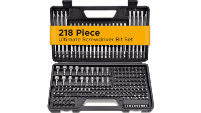 Jackson Palmer 218 Piece Screwdriver Bit Set