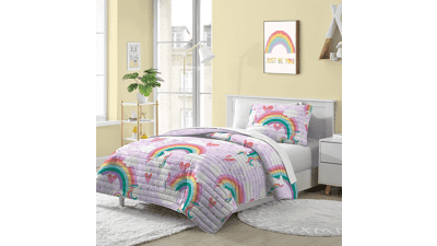 Kids Reversible Quilt Set Twin