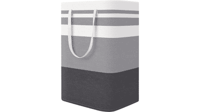 Large Collapsible Laundry Hamper with Carry Handles