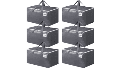 Large Moving Boxes with Zippers
