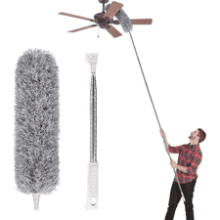 Microfiber Duster with Extension Pole