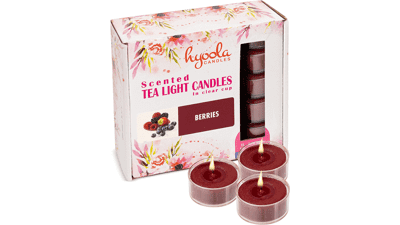 Scented Tealight Candles 15 Pack
