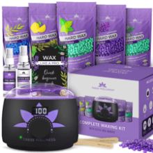 Tress Wellness Waxing Kit for Brazilian wax