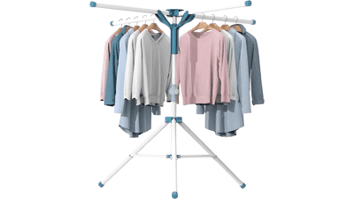 Tripod Clothes Drying Rack Folding Indoor