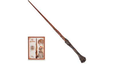 12-inch Spellbinding Harry Potter Magic Wand & Spell Card - Kids Toys for Halloween Costumes