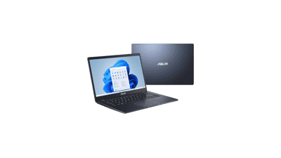 ASUS Vivobook Go 14 L410 Ultra Thin Laptop, 14” FHD Display, Intel Celeron N4020 Processor, 4GB RAM, 64GB eMMC, NumberPad, Windows 11 Home, 1 Year Microsoft 365 - Star Black