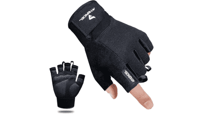 ATERCEL Workout Gloves - Men and Women, Weight Lifting, Cycling, Gym, Training - Breathable and Snug Fit