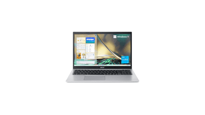 Acer Aspire 5 A515-56-347N Slim Laptop - 15.6" Full HD IPS Display - 11th Gen Intel i3-1115G4 Dual Core Processor - 8GB DDR4 - 128GB NVMe SSD - WiFi 6 - Amazon Alexa - Windows 11 Home in S Mode, Silver