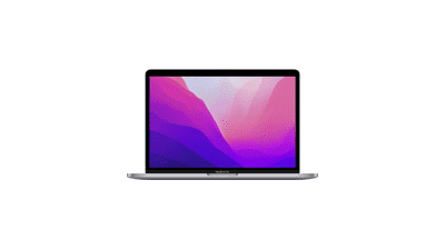 Apple MacBook Pro Laptop 2022: 13-inch Retina Display, 8GB RAM, 256GB SSD, Touch Bar, Backlit Keyboard, FaceTime HD Camera - Space Gray