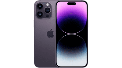 Apple iPhone 14 Pro Max 256GB Deep Purple Unlocked Renewed