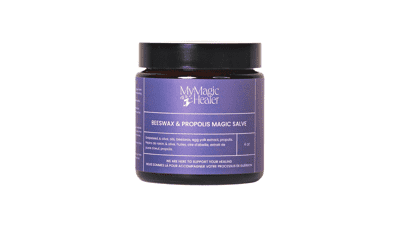 Beeswax & Propolis Magic Salve | Universal Skin Healer | Boils, Abscesses, Hidradenitis Suppurativa | Anal Fissures | Wound Care | Healing for Painful, Irritated, Infected, Open, Dry & Cracked Skin