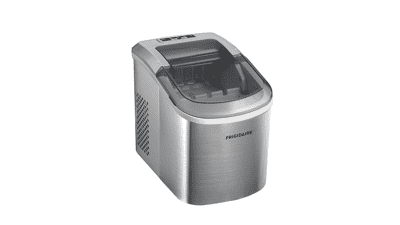 Compact Frigidaire Countertop Ice Maker - 26 lbs per Day - Stainless