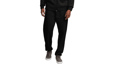 Eversoft Fleece Elastic Bottom Sweatpants with Pockets - Relaxed Fit, Moisture Wicking, Breathable