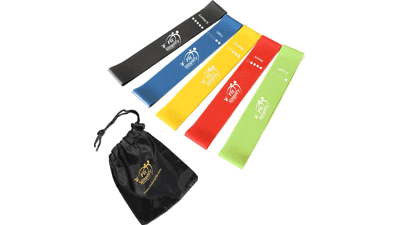 Fit Simplify Resistance Loop Exercise Bands - Set of 5