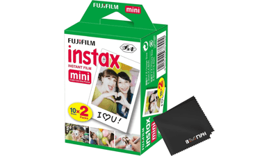 Fujifilm Instax Mini Camera Film: 20 Shots - Capture Memories Anytime, Anywhere
