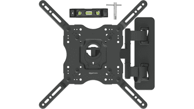 Full Motion Articulating TV Monitor Wall Mount for 26" to 55" TVs and Flat Panels - Black
