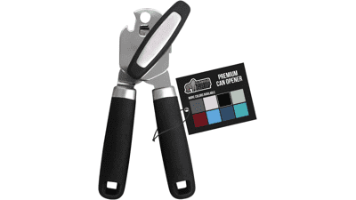 Gorilla Grip Heavy Duty Stainless Steel Smooth Edge Manual Can Opener