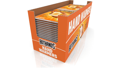 HotHands Hand Warmers - Long Lasting, Safe, Natural, Odorless, Air Activated - Up to 10 Hours of Heat - 40 Pair