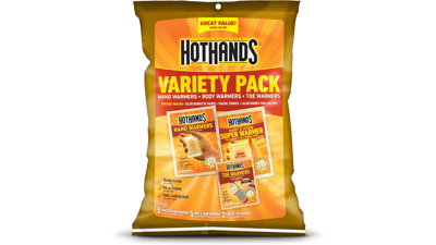 HotHands Variety Pack - Long Lasting Safe Natural Odorless Warmers