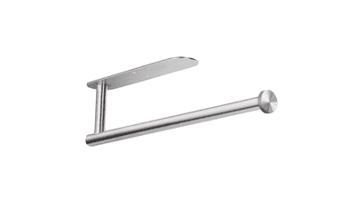 Kitchen Paper Towel Holders - Self-Adhesive Under Cabinet - Stainless Steel