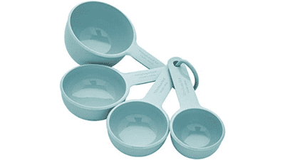 KitchenAid Measuring Cups Set - 4 Piece - Aqua Sky