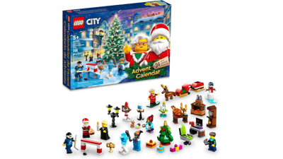 LEGO City 2023 Advent Calendar 60381 - Christmas Holiday Countdown Playset