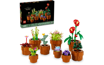 LEGO Icons Tiny Plants Building Set - Cactus Décor Gift Idea for Flower-Lovers