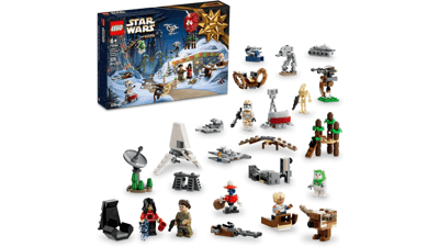 LEGO Star Wars Advent Calendar 75366 - Christmas Holiday Countdown Gift with 9 Characters and 15 Mini Building Toys