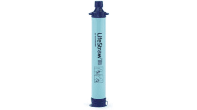 LifeStraw Water Filter for Hiking, Camping, Travel, Emergency Preparedness