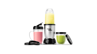 Magic Bullet Blender - Small Silver 11 Piece Set