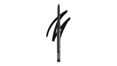 NYX Mechanical Eyeliner Pencil - Creamy Retractable, Smudge-Proof & Smooth Gliding - Black