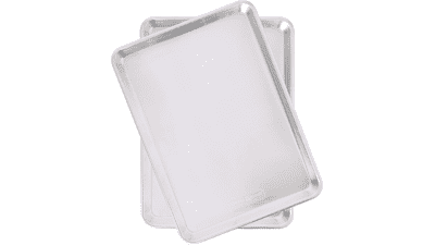 Nordic Ware Aluminum Baker's Half Sheet - 2-Pack, Silver