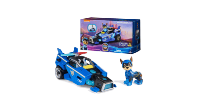 Paw Patrol Mighty Movie Toy Car with Chase Mighty Pups Action Figure