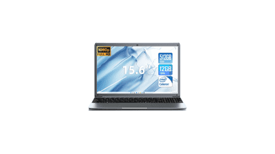 SGIN Laptop 12GB DDR4 512GB SSD, 15.6 Inch Notebook with Intel Celeron N5095 Processor, FHD 1920x1080 IPS Display