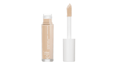 e.l.f. Hydrating Camo Concealer - Lightweight Full Coverage - Long Lasting - Light Sand Shade - Satin Finish - 25 Shades - All-Day Wear - 0.20 Fl Oz
