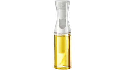 200ml Glass Olive Oil Sprayer Mister - Kitchen Gadgets for Air Fryer, Canola Oil Spritzer - Salad Making, Baking, Frying, BBQ