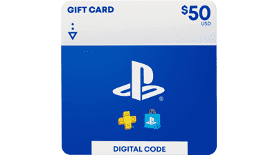 $50 PlayStation Store Gift Card