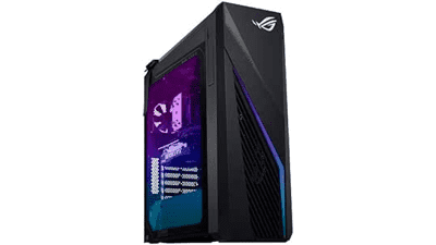 ASUS ROG G16CH Gaming Desktop PC, Intel Core i7-13700F, GeForce RTX 4070, 1TB SSD, 16GB RAM, Windows 11, Grey