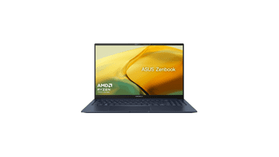 ASUS Zenbook 15 Laptop, 15.6” FHD Display, Ryzen 5 7535U CPU, Radeon Graphics, 16GB RAM, 512GB SSD, Windows 11 Home - Ponder Blue