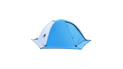 AYAMAYA 4 Season Backpacking Tent - 2 Person Camping Tent - Ultralight Waterproof - Double Layer - Two Doors - Easy Setup - Backpacker Outdoor Hiking Survival