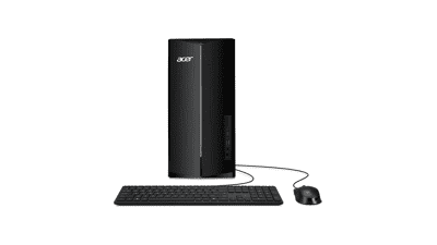 Acer Aspire TC-1780-UA92 Desktop | Intel Core i5-13400 10-Core Processor | 8GB DDR4 | 512GB PCIe Gen 4 SSD | Wi-Fi 6E | Windows 11 Home, Black