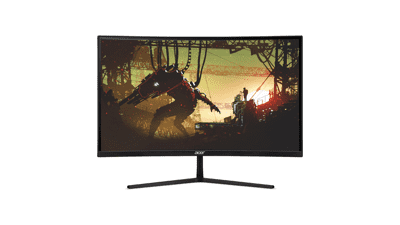 Acer EI322QUR Pbmiippx 31.5" Curved WQHD Gaming Monitor | AMD FreeSync Premium Pro 165Hz 1ms VRB VESA DisplayHDR 400